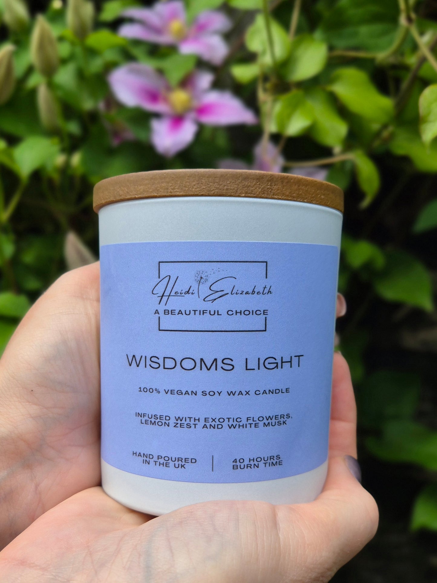 Wisdoms Light 30cl Candle