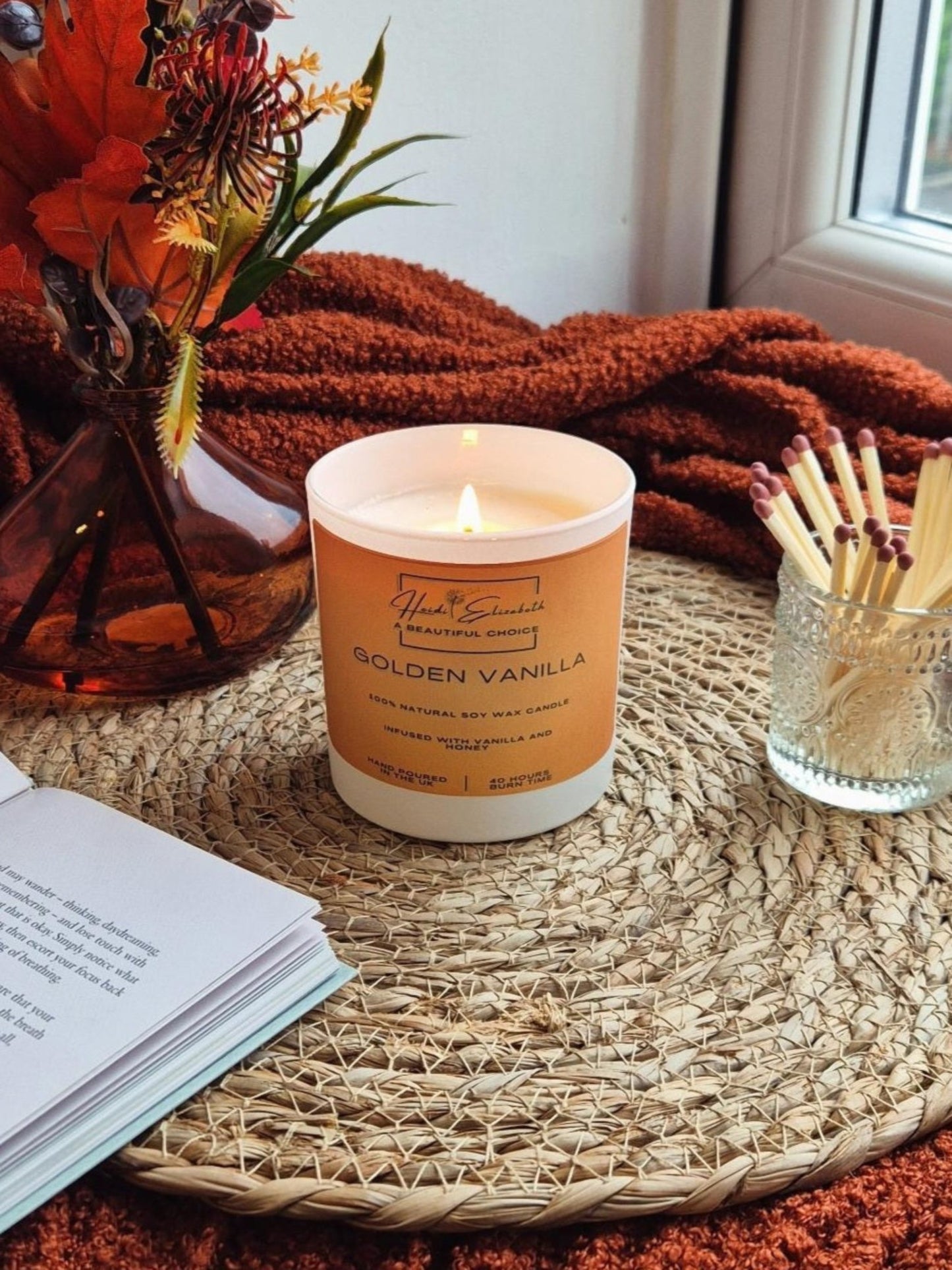 Golden Vanilla 30cl Candle