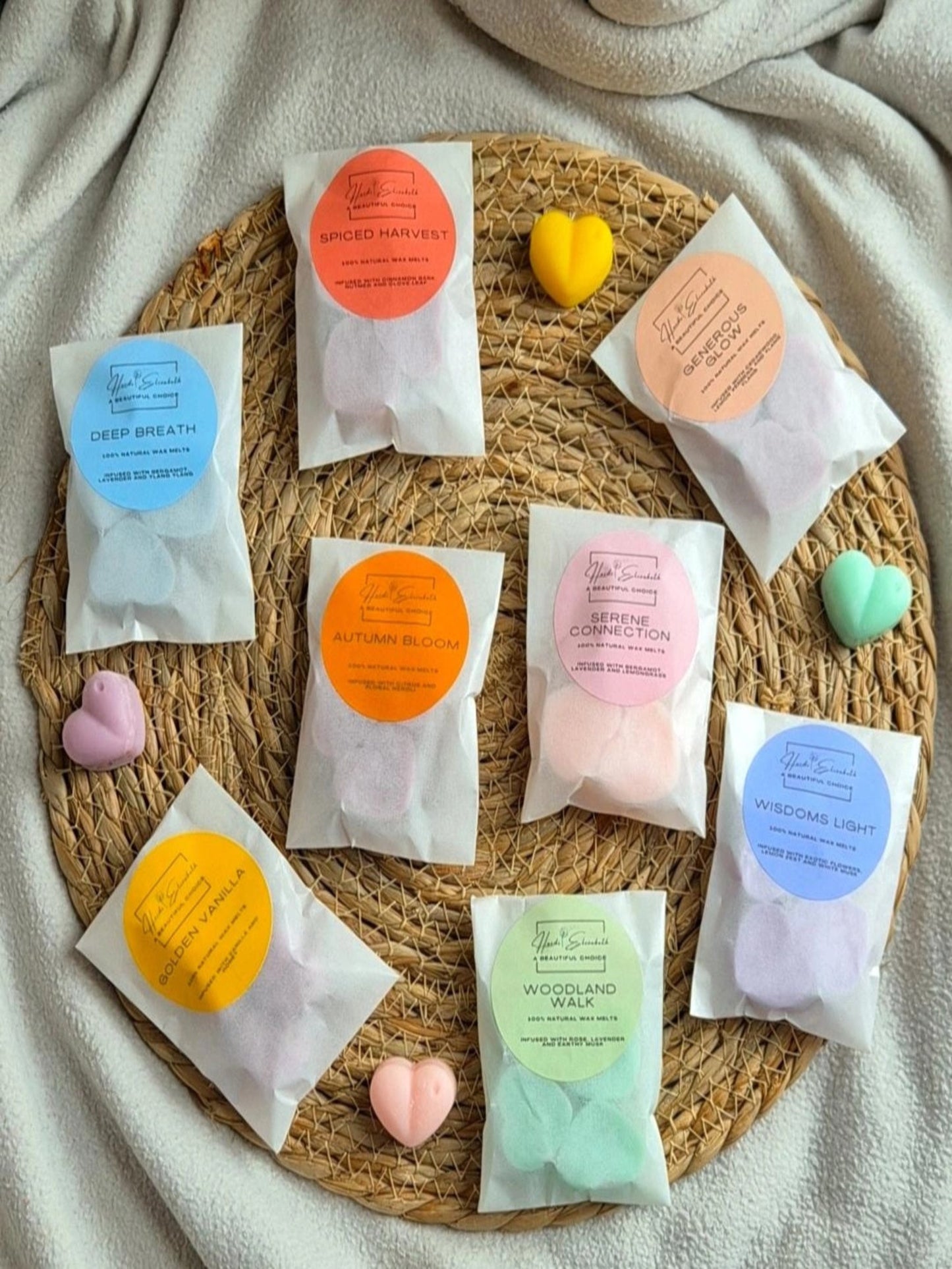 Natural Wax Melt Sample Box