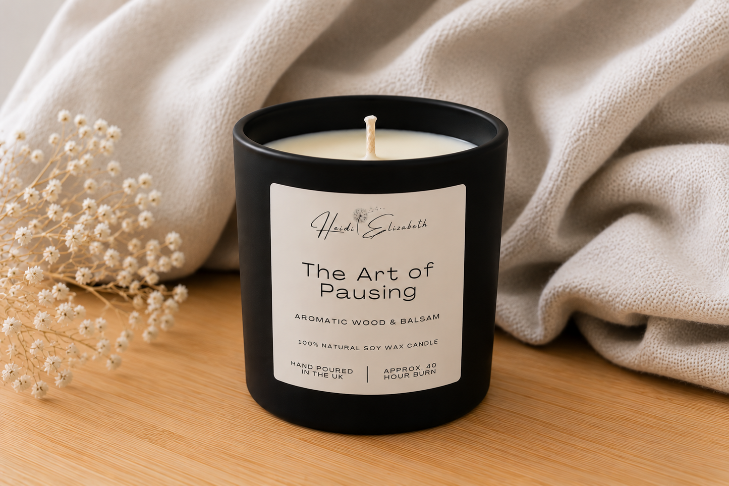 The Art of Pausing 30cl Candle